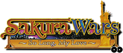Sakura Wars: So Long, My Love title screen for Playstation 2